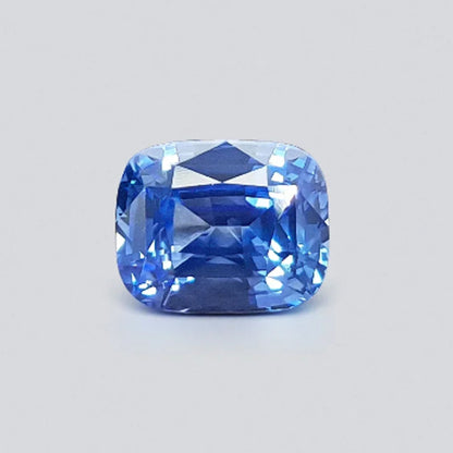 Lab created pulled blue sapphire