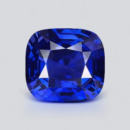 Lab grown pulled bllue sapphire