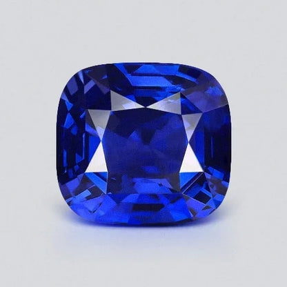 Lab grown pulled bllue sapphire