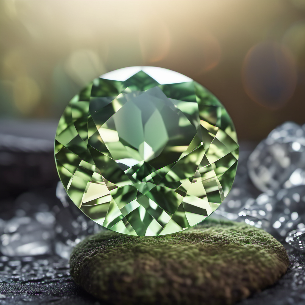 Green amethyst is called prasiolite