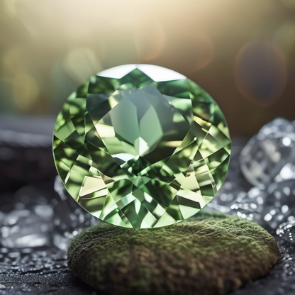 Green amethyst is called prasiolite