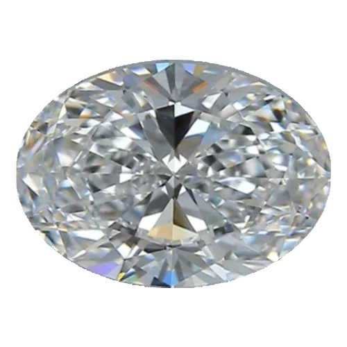 Oval DEF colour moissanite