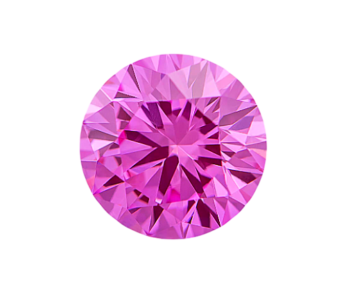 Dark pink corundum