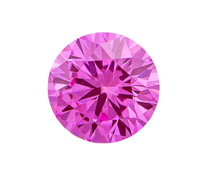 Dark pink corundum