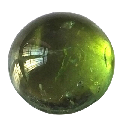 cabochon green tourmaline natural