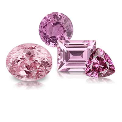 pink sapphire loose stones