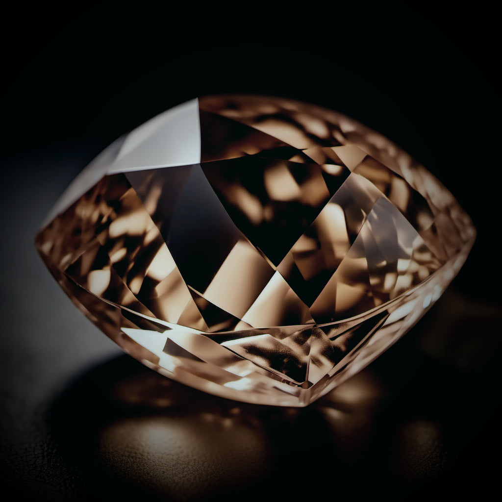 loose smokey quartz gemstone